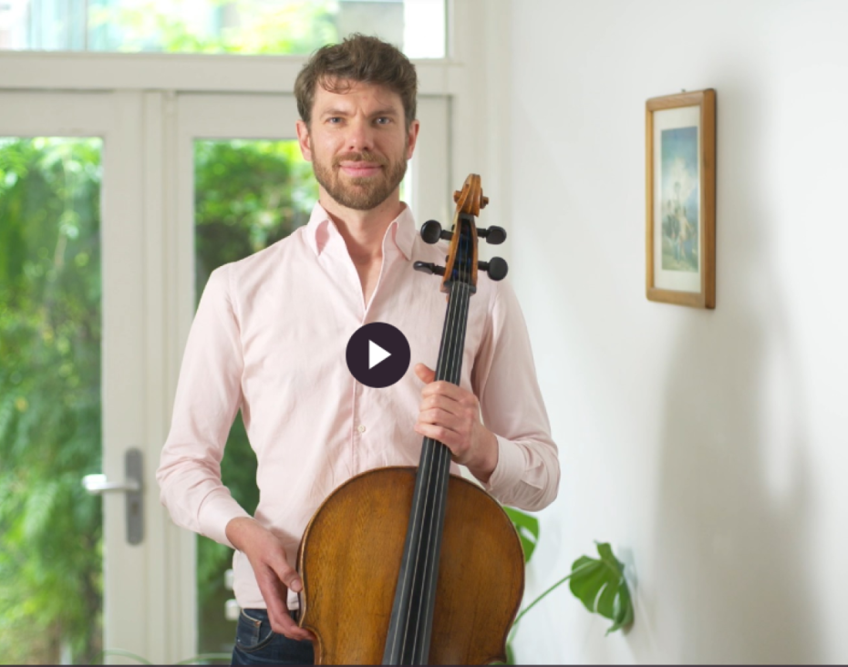Maak kennis met Joris van den Berg,  plaatsvervangend solocellist van het Concertgebouworkest.