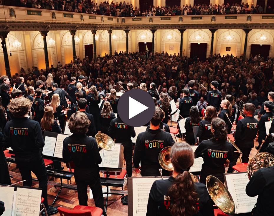 After the closing concerts in Amsterdam and Berlin, all 84 musicians of Young 2023 travel back to their respective homes all over Europe. Watch the livestream of their concert at The Concertgebouw.