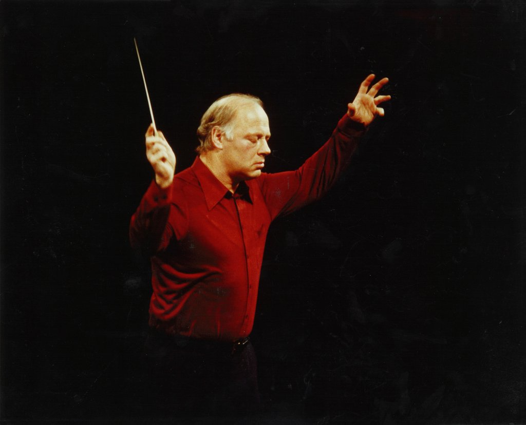 1982 - Bernard Haitink leidt een repetitie.
