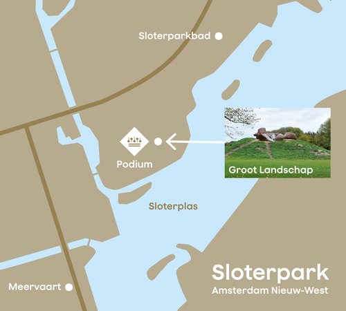 Plattegrond Sloterpark