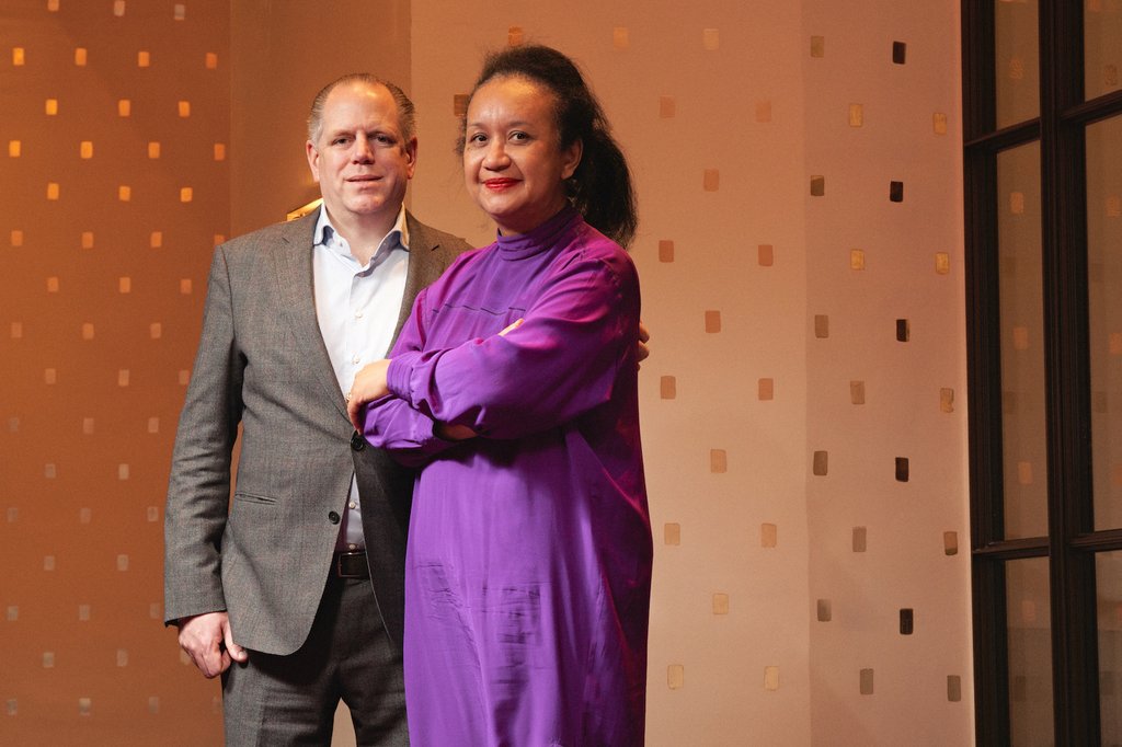 Diederik Burgerdijk en Astrid Helstone