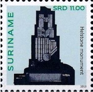 Postzegen Helstone monument
