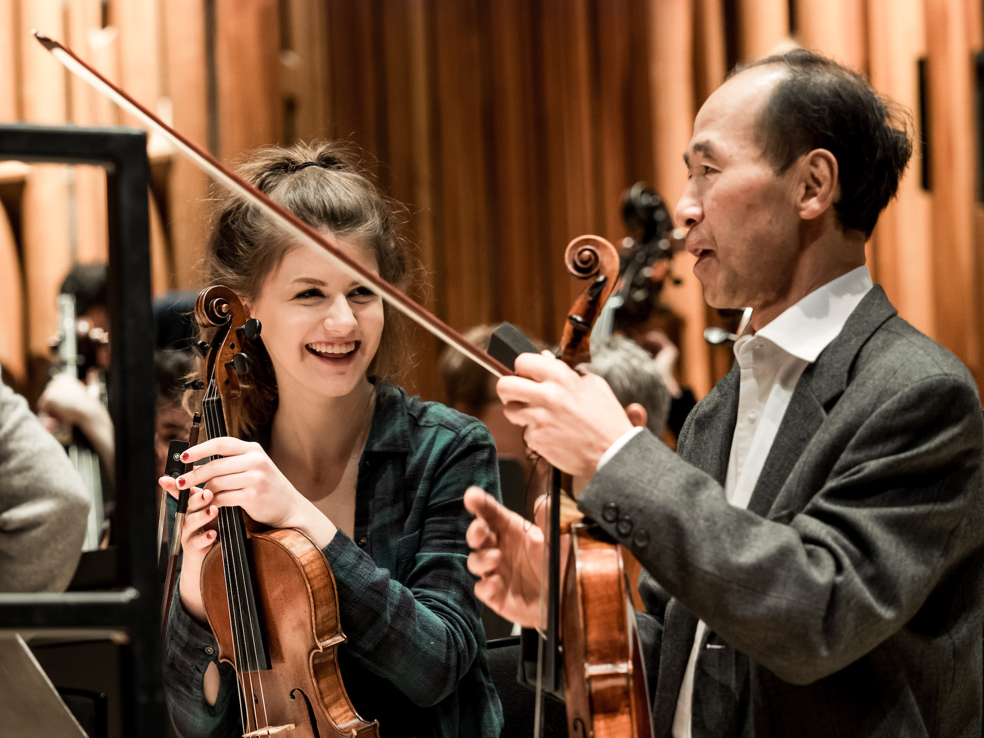 Side by side, National Youth Youth Orchestra of Great Britain @Renske Vrolijk